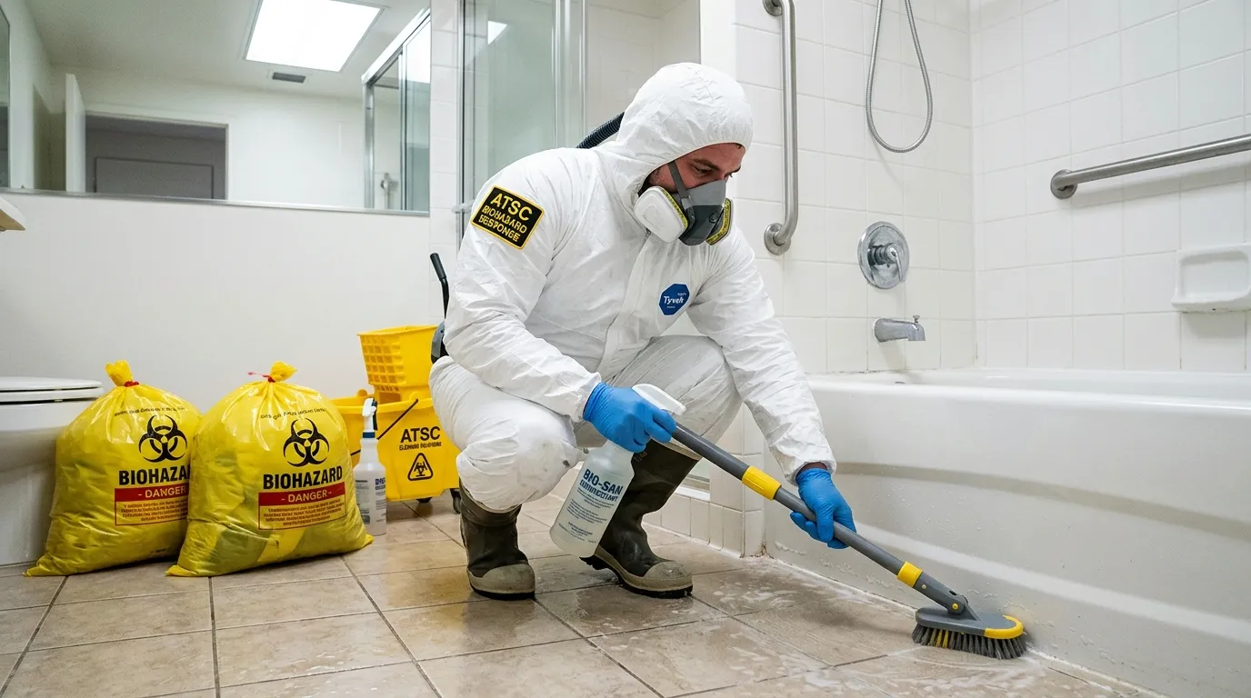 Decontamination equipment deployed for Blood Cleanup in Hope Mills